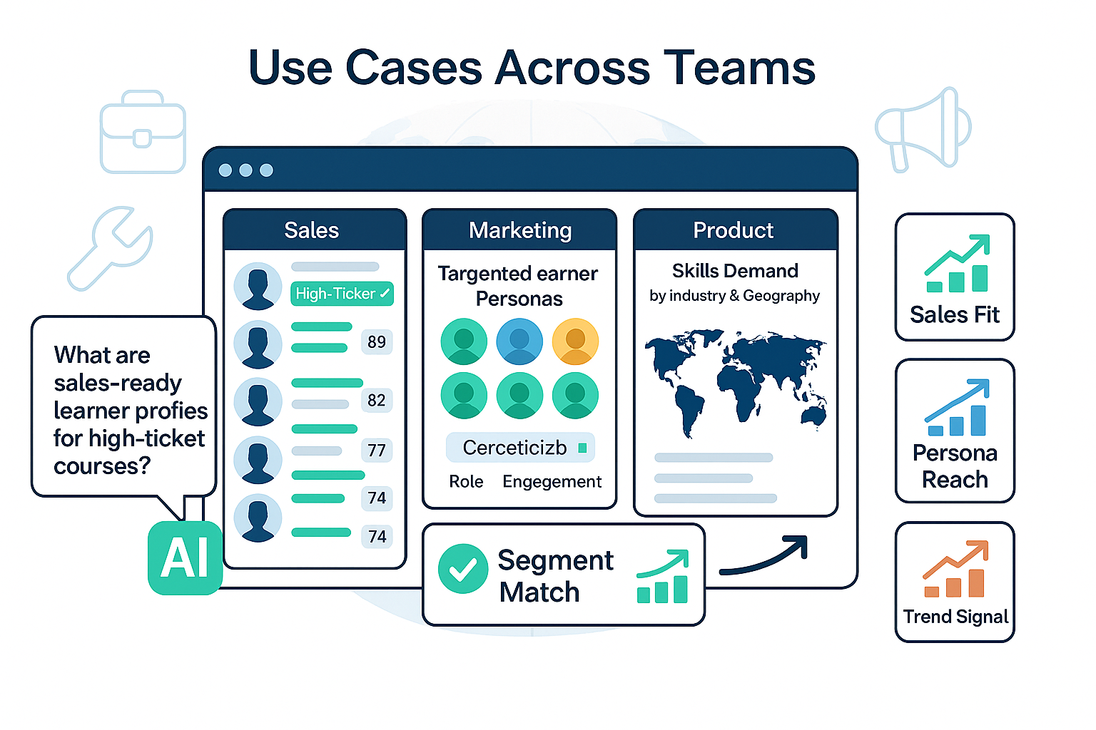 Team Use Cases illustration