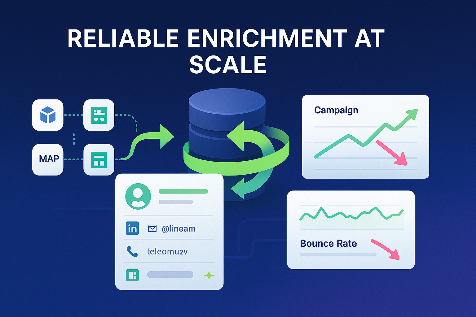 Reliable Enrichment at Scale illustration