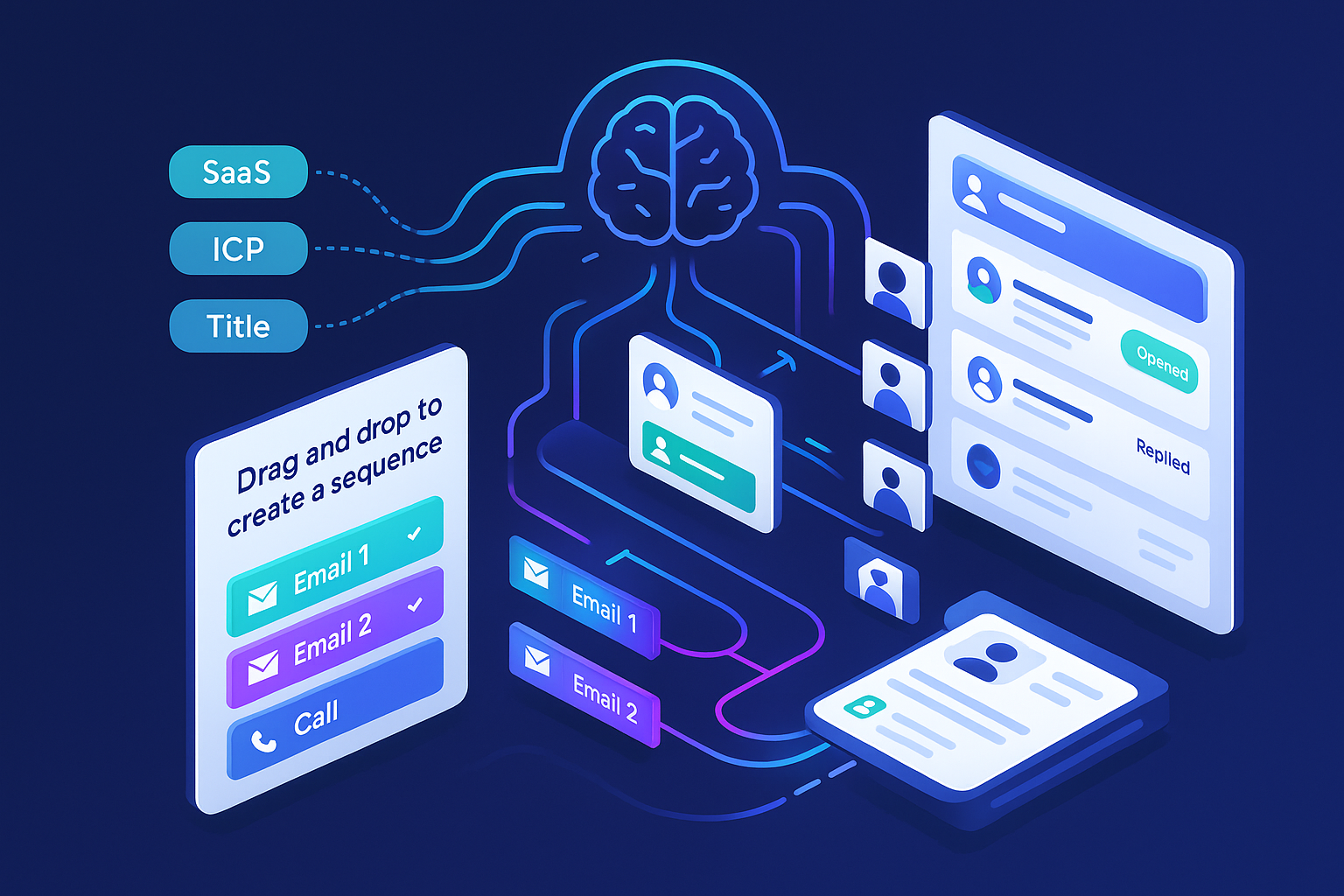 AI-Driven Engagement Sequences illustration
