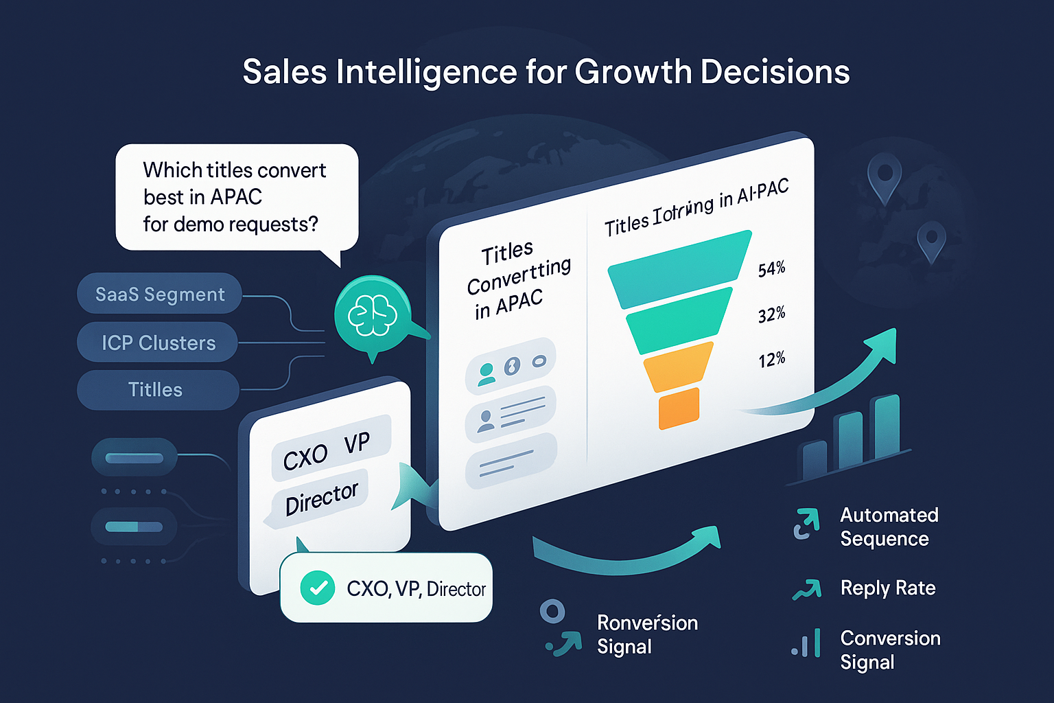 Sales Intelligence for Growth Decisions illustration