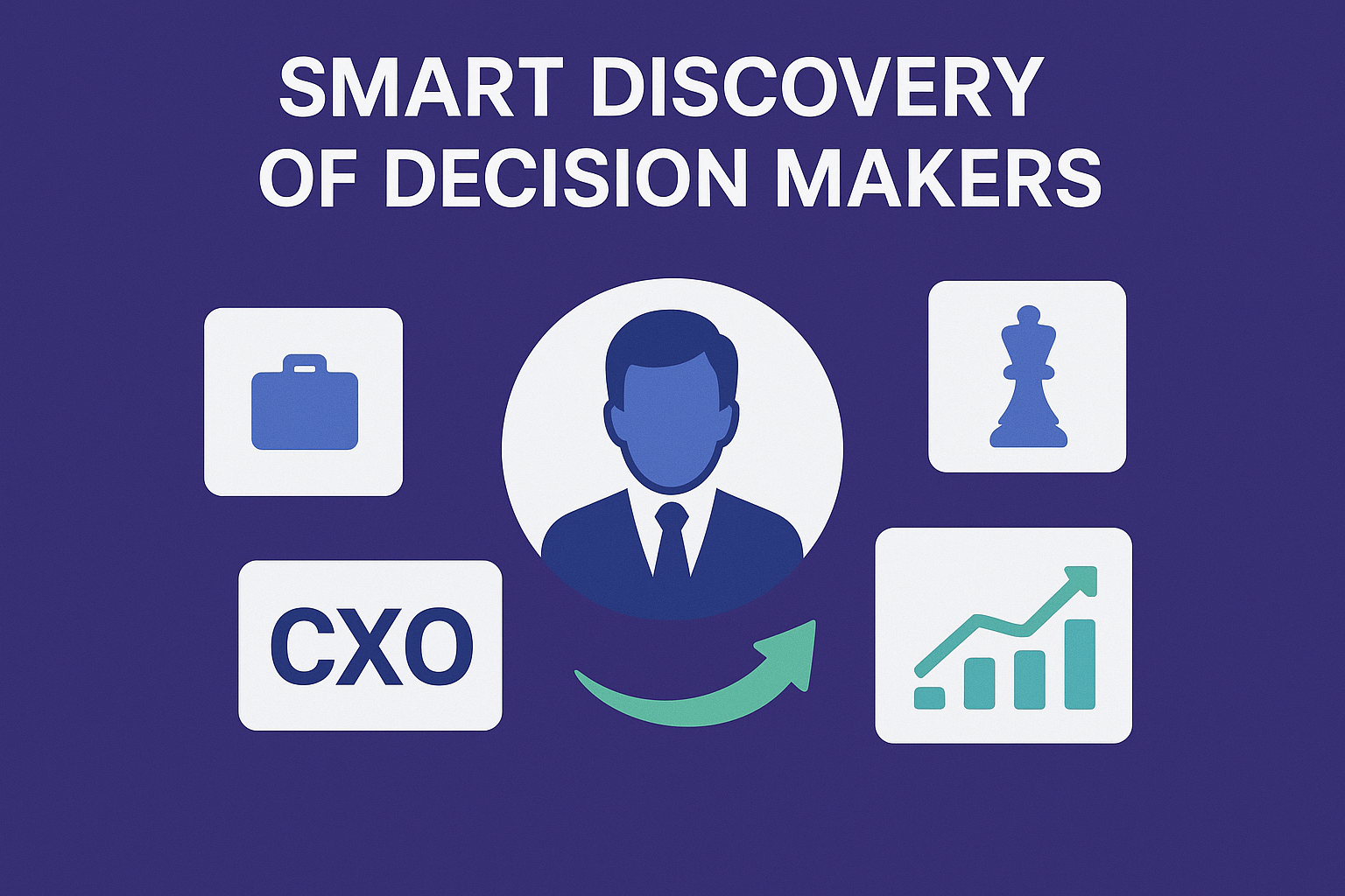 Smart Discovery of Decision Makers illustration