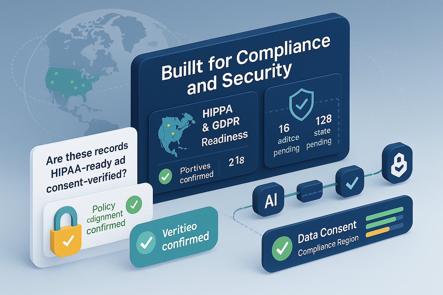 Built for Compliance and Security illustration